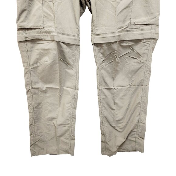 Columbia Fossil Silver Ridge Stretch Convertible Pants Shorts Men's NWT Brown - Picture 6 of 16